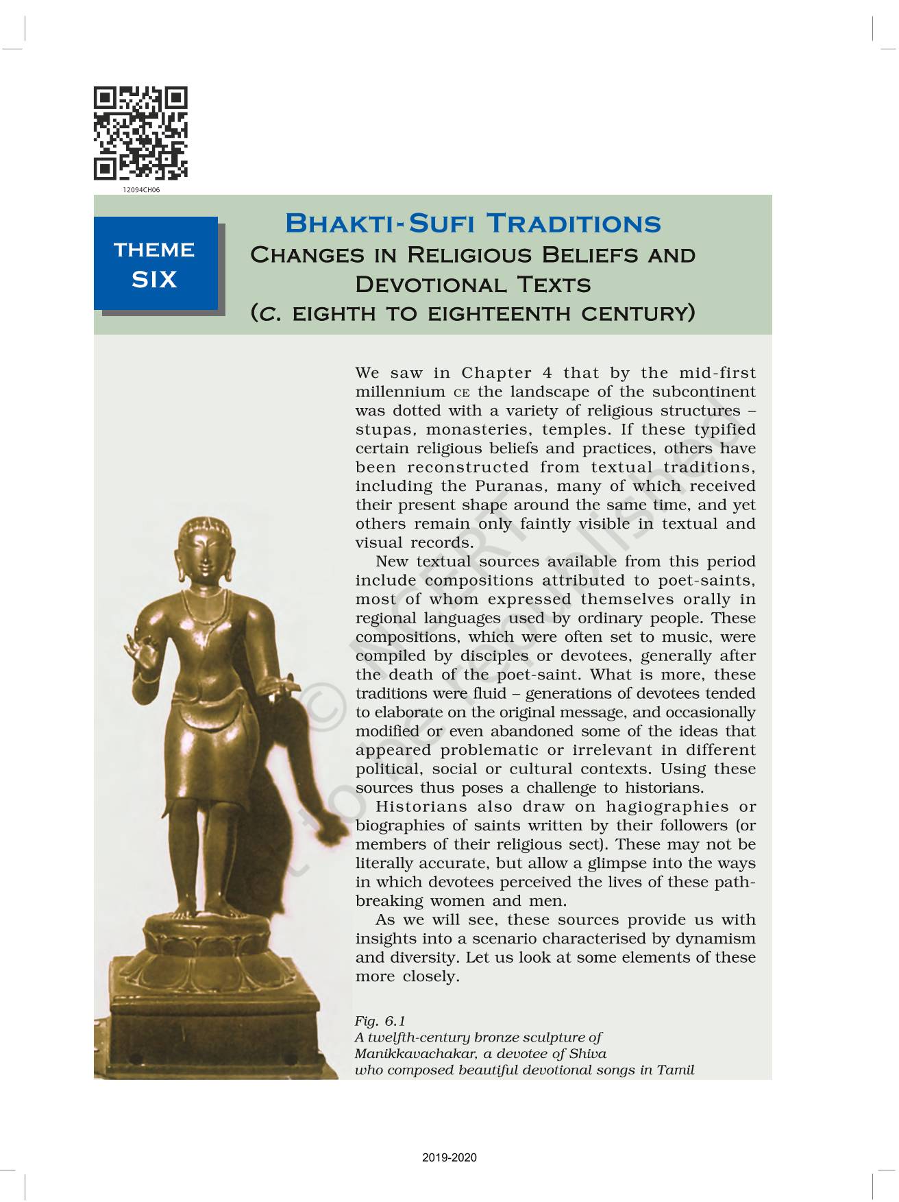 Bhakti Sufi Traditions - NCERT Book Of Class 12 Themes In Indian ...